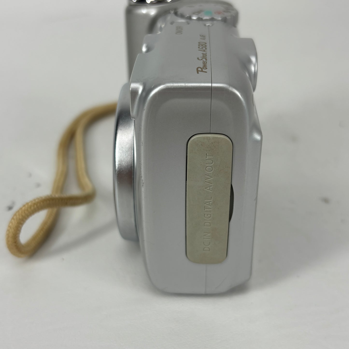 Canon PoweShot A580 AiAF 8.0MP Compact Digital Camera Silver