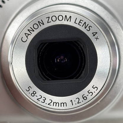 Canon PoweShot A580 AiAF 8.0MP Compact Digital Camera Silver