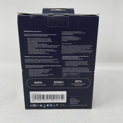 New Audien  Atom Pro 2 Wireless Rechargeable OTC Hearing Aid