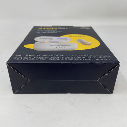 New Audien  Atom Pro 2 Wireless Rechargeable OTC Hearing Aid