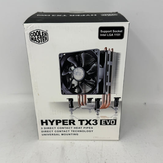 Cooler Master Hyper TX3 EVO CPU Air Cooler RR-TX3E-22PK-R1