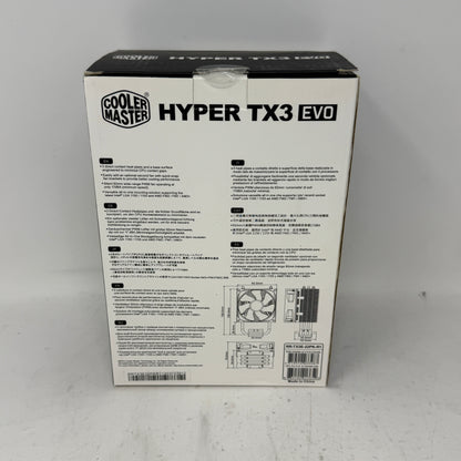 Cooler Master Hyper TX3 EVO CPU Air Cooler RR-TX3E-22PK-R1