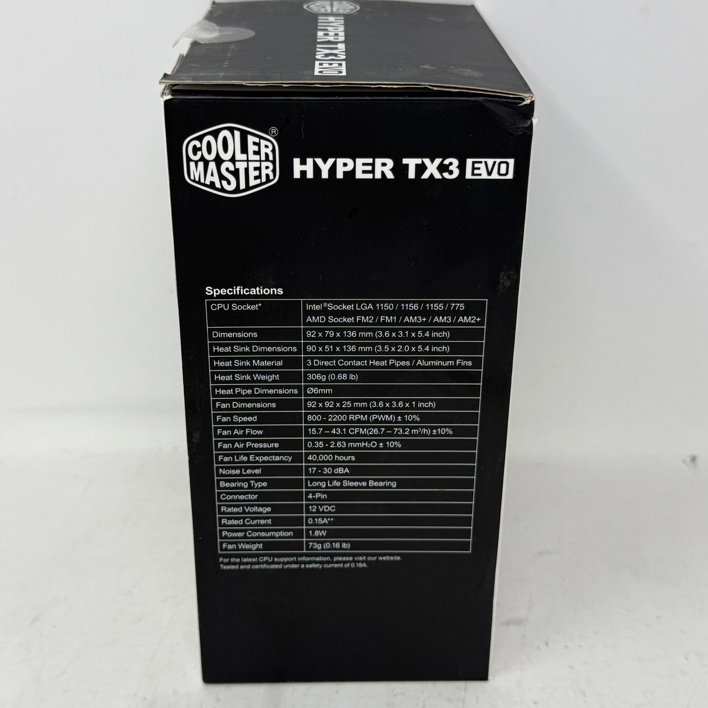 Cooler Master Hyper TX3 EVO CPU Air Cooler RR-TX3E-22PK-R1
