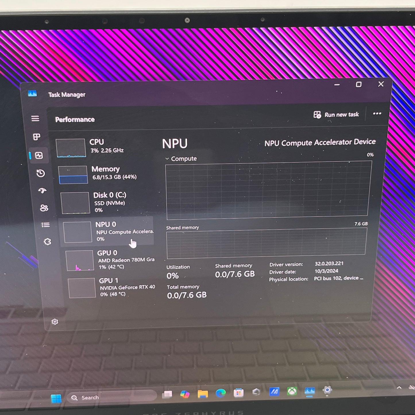 Asus ROG Zephyrus G14 GA403UV 14" Ryzen 9 8945HS 4.0GHz 16GB RAM 1TB SSD 