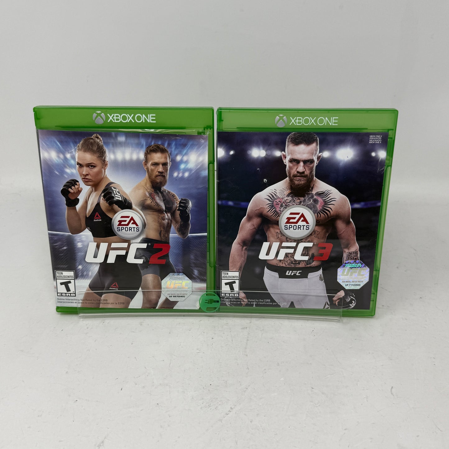 Lot of 2 Microsoft Xbox One Games UFC 3 & UFC 2