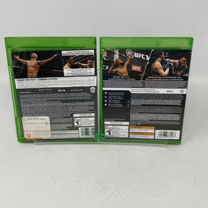Lot of 2 Microsoft Xbox One Games UFC 3 & UFC 2