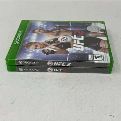 Lot of 2 Microsoft Xbox One Games UFC 3 & UFC 2