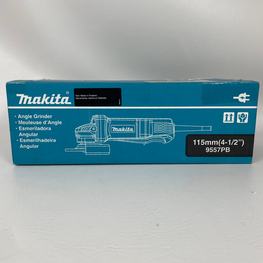 New Makita 9557PB 120V 7.5 Amps Corded 4-1/2 in. Angle Grinder