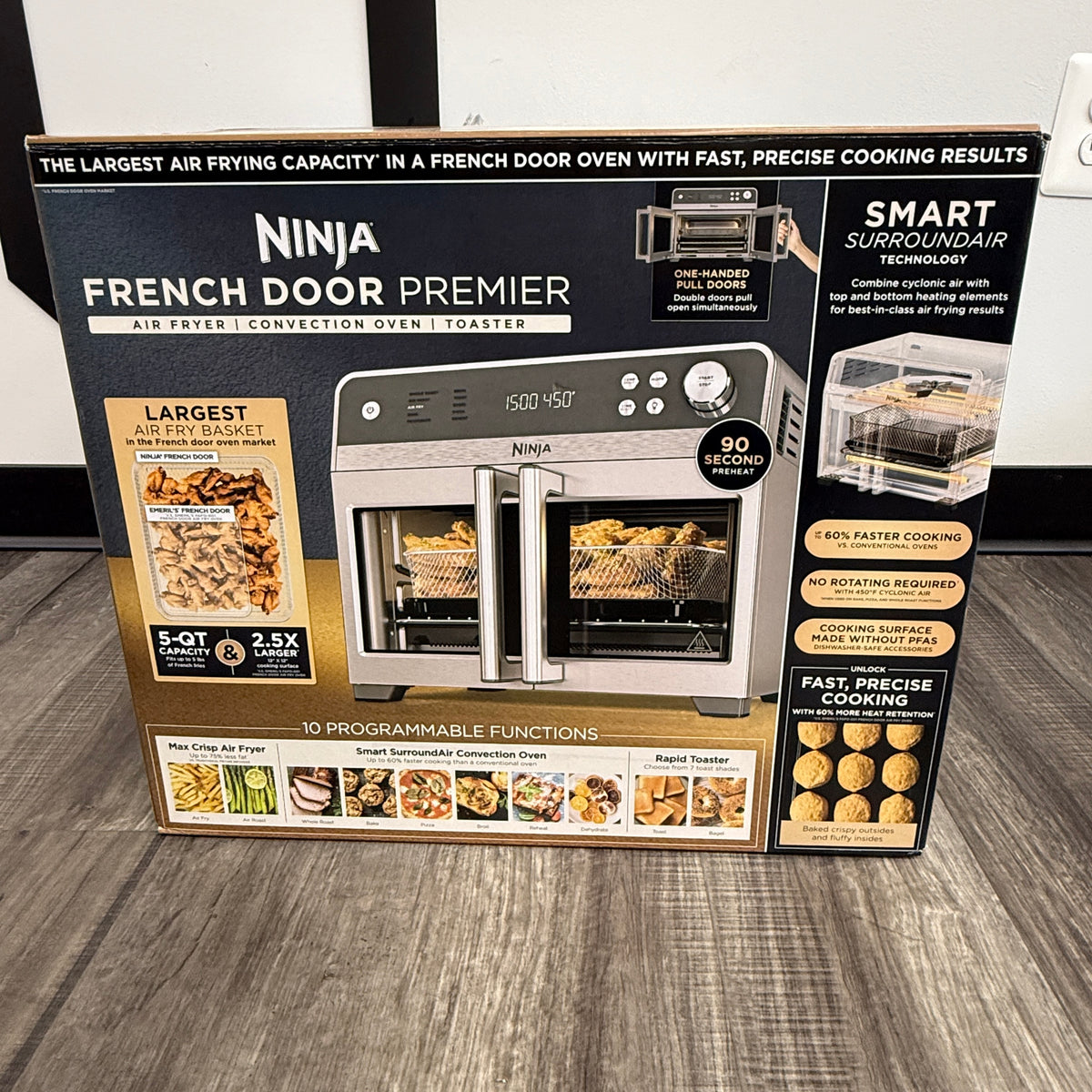 New Ninja French Door Premier Air Fryer FO101