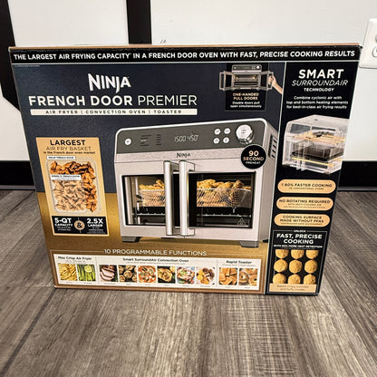 New Ninja French Door Premier Air Fryer FO101