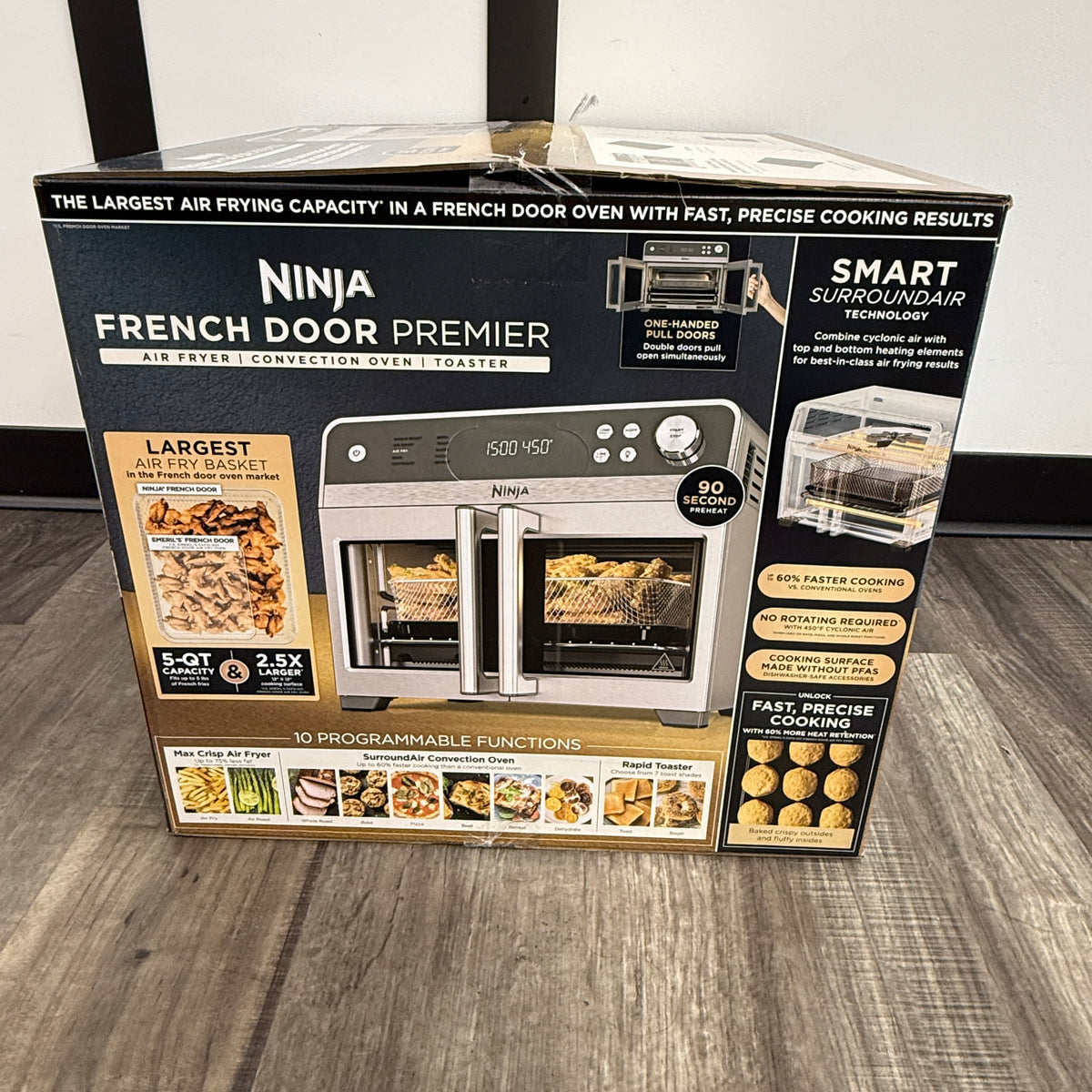 New Ninja French Door Premier Air Fryer FO101