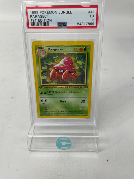 Pokémon TCG Jungle Parasect 41/64 Non-Holo English PSA 5 EX