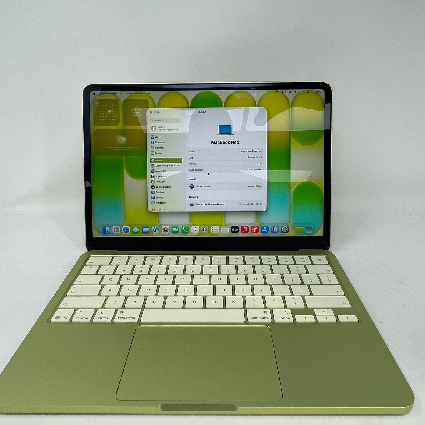 2026 Apple MacBook Neo 13" A18 Pro 5C GPU 4.0GHz 8GB RAM 256GB SSD A3404