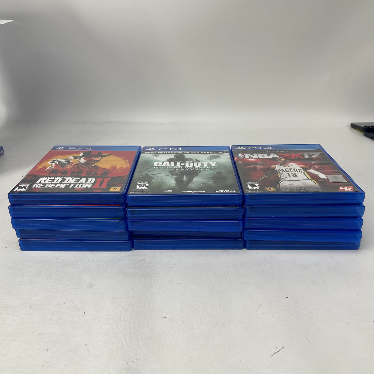 Lot of 15 Sony PlayStation 4 PS4 Games GTA V Spider-Man Call of Duty NBA