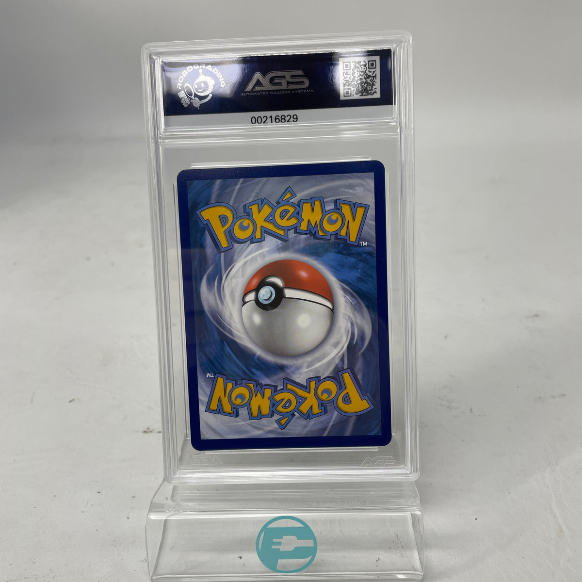 Pokémon TCG Sword & Shield Pikachu V 086/264 Holo English AGS 8.5 (NM-MT+)