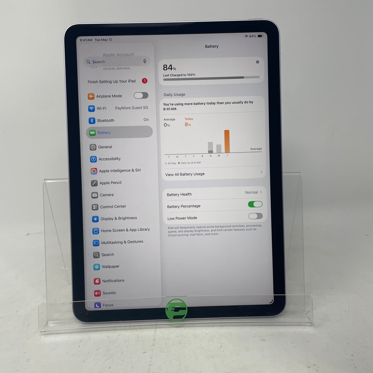WiFi Only Apple iPad Air 11" M3 256GB Purple MCA64LL/A
