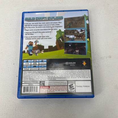 Minecraft: Playstation 4 Edition (Sony PlayStation 4 PS4, 2014)