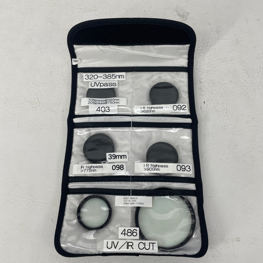 B+W UVpass 403 IR Highpass 092 098 093 UV/IR Cut 486 Camera Filter Set Kit
