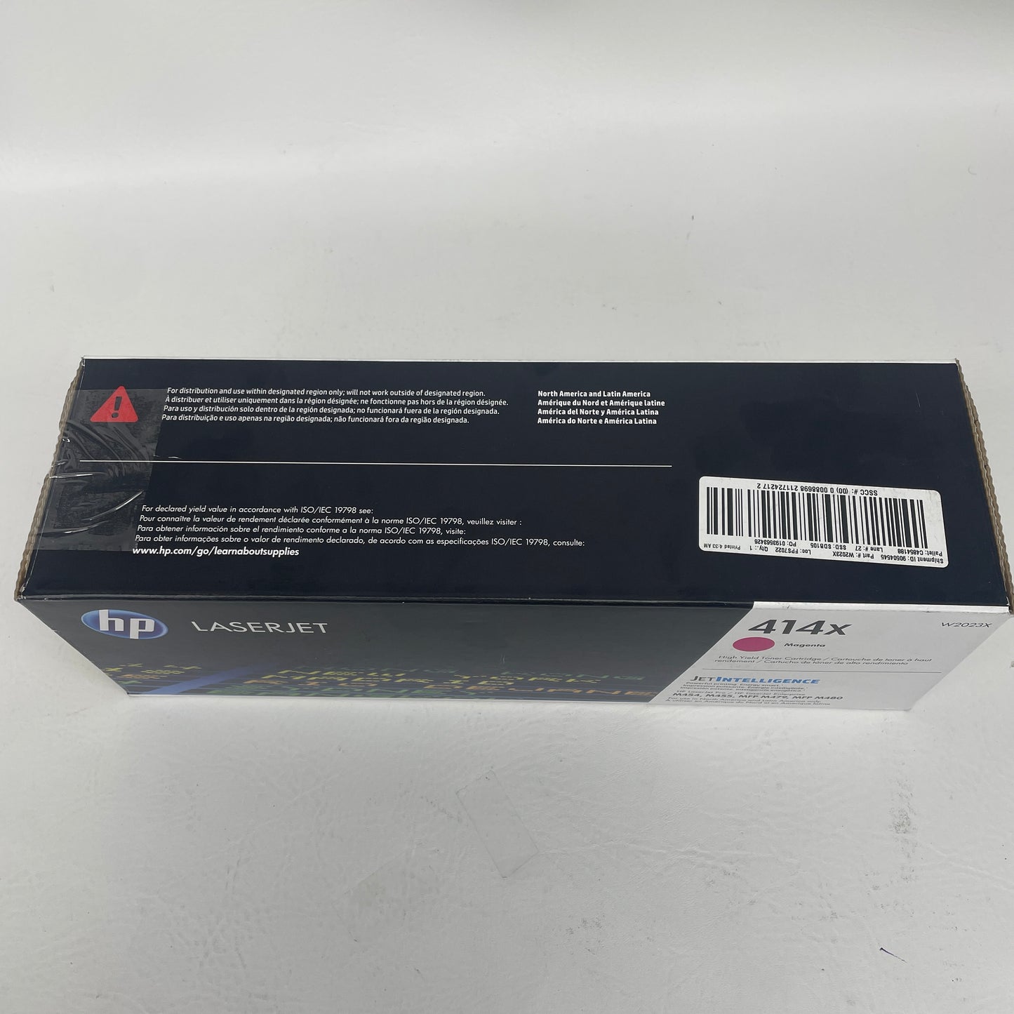 New HP LaserJet 414X Magenta Toner Cartridge W2023X