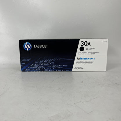 New HP 30A Black Original LaserJet Toner Cartridge CF230A