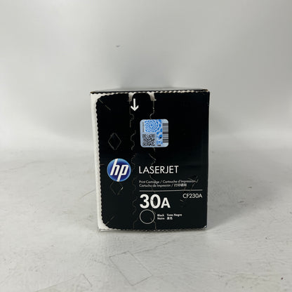 New HP 30A Black Original LaserJet Toner Cartridge CF230A