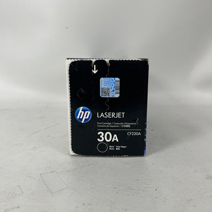 New HP 30A Black Original LaserJet Toner Cartridge CF230A