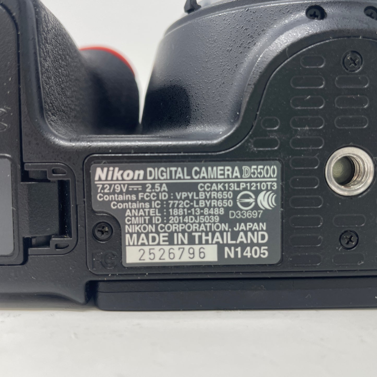 Nikon D5500 24.2MP Digital SLR Camera Body Black