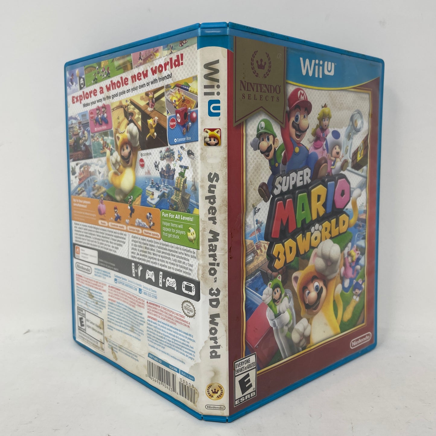 Super Mario 3D World [Nintendo Selects] (Nintendo Wii U, 2016)