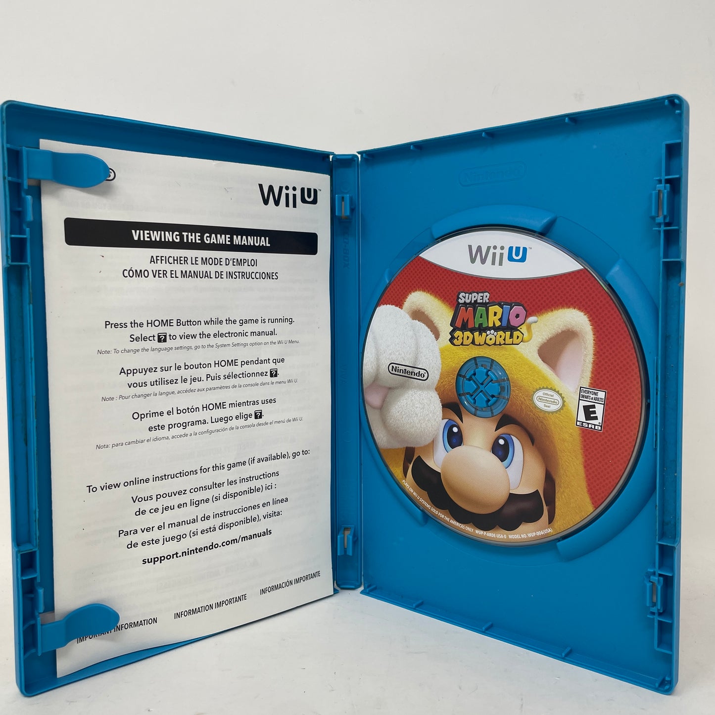 Super Mario 3D World [Nintendo Selects] (Nintendo Wii U, 2016)