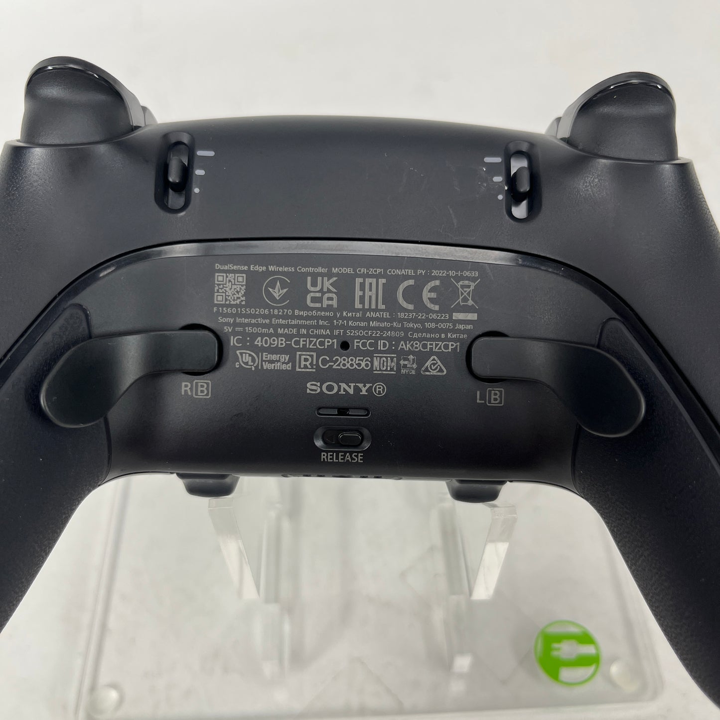 Sony Playstation 5 PS5 DualSense Edge Wireless Controller Black CFI-ZCP1