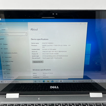 Dell Inspiron 98M8E83 15.6" i7-7500U 2.7GHz 8GB RAM 1TB HDD