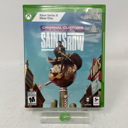 Saints Row [Criminal Customs Edition] (Microsoft Xbox Series X, 2022)