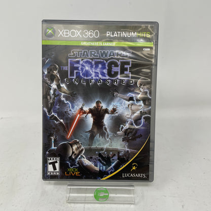 Star Wars The Force Unleashed (Microsoft Xbox 360, 2008)