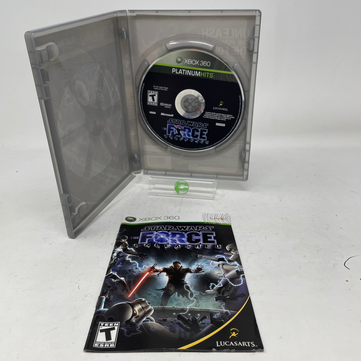 Star Wars The Force Unleashed (Microsoft Xbox 360, 2008)