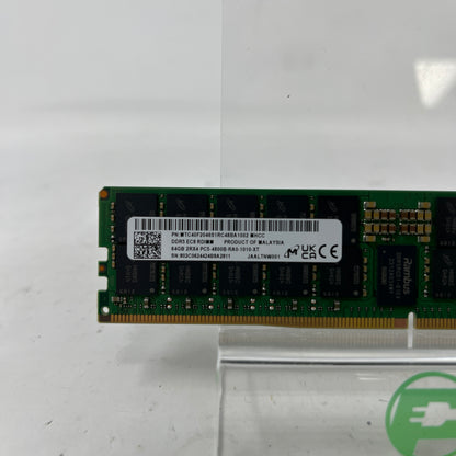 Micron  PC5-4800B-RA0 64GB (1x64GB) RAM DDR5 4800MHz MTC40F2046S1RC48BA1002