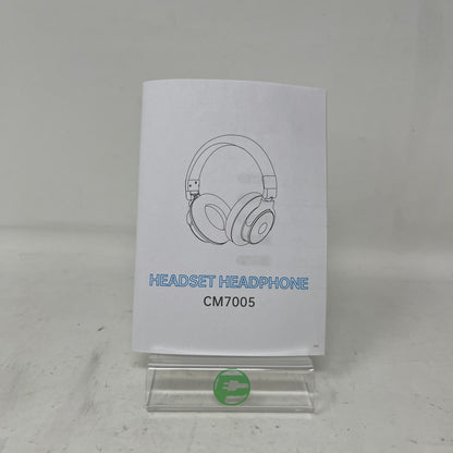 Shenzhen Jiutong Zhichuang CM7005 HiFi Wired Over-Ear Headphone Black