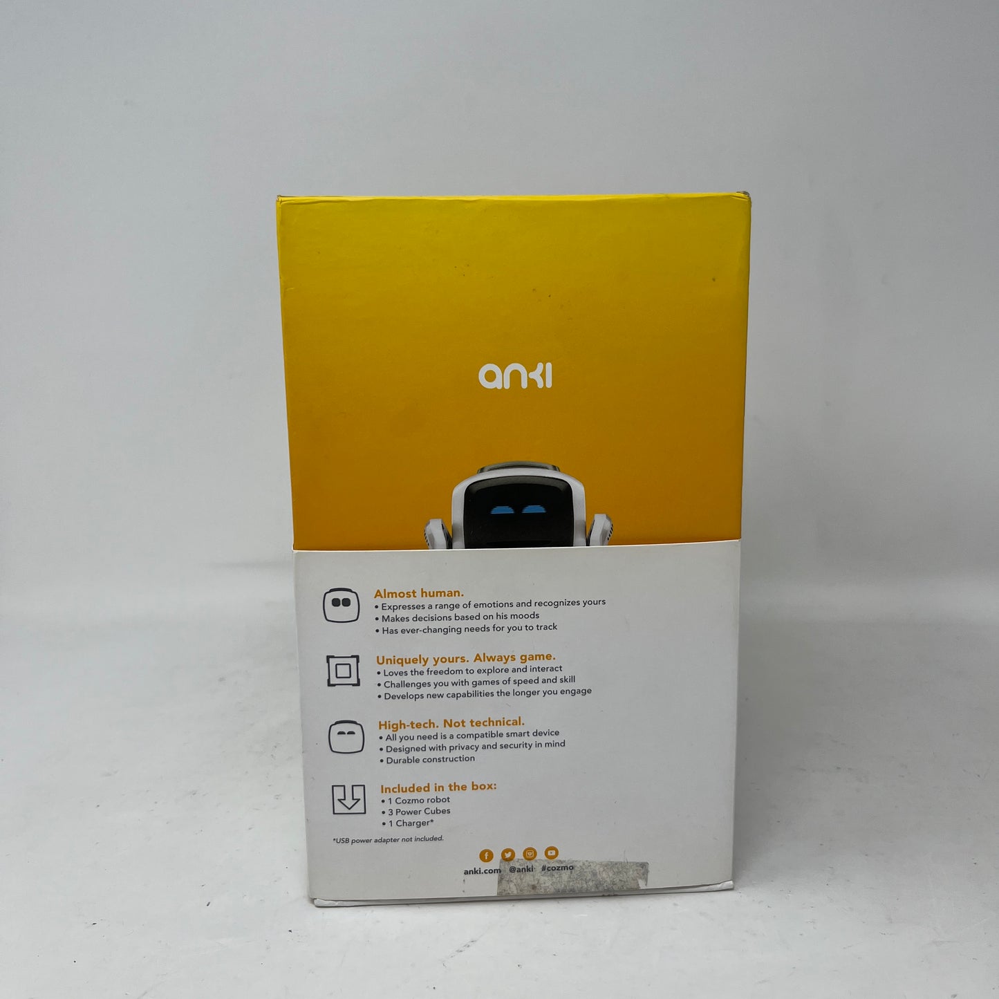New Anki Cozmo Base Kit  Robot Toy With Cubes 000-0057