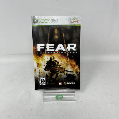 F.E.A.R. | FEAR First Encounter Assault Recon (Xbox 360) 