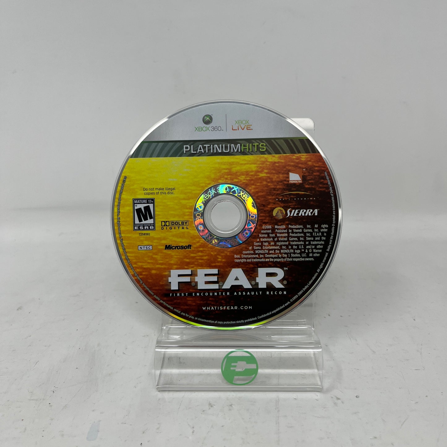 F.E.A.R. | FEAR First Encounter Assault Recon (Xbox 360) 