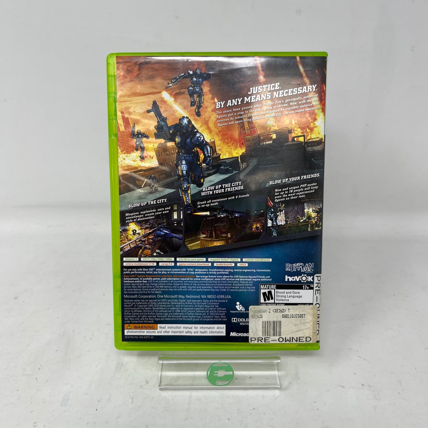Crackdown 2 (Microsoft Xbox 360, 2010)