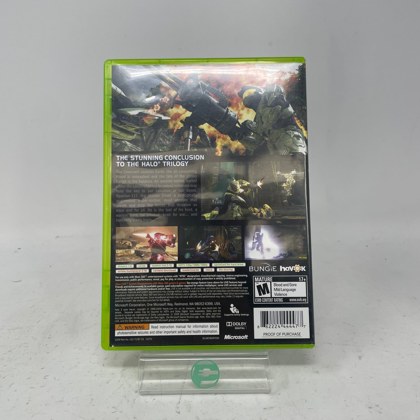 Halo 3 (Microsoft Xbox 360, 2007)