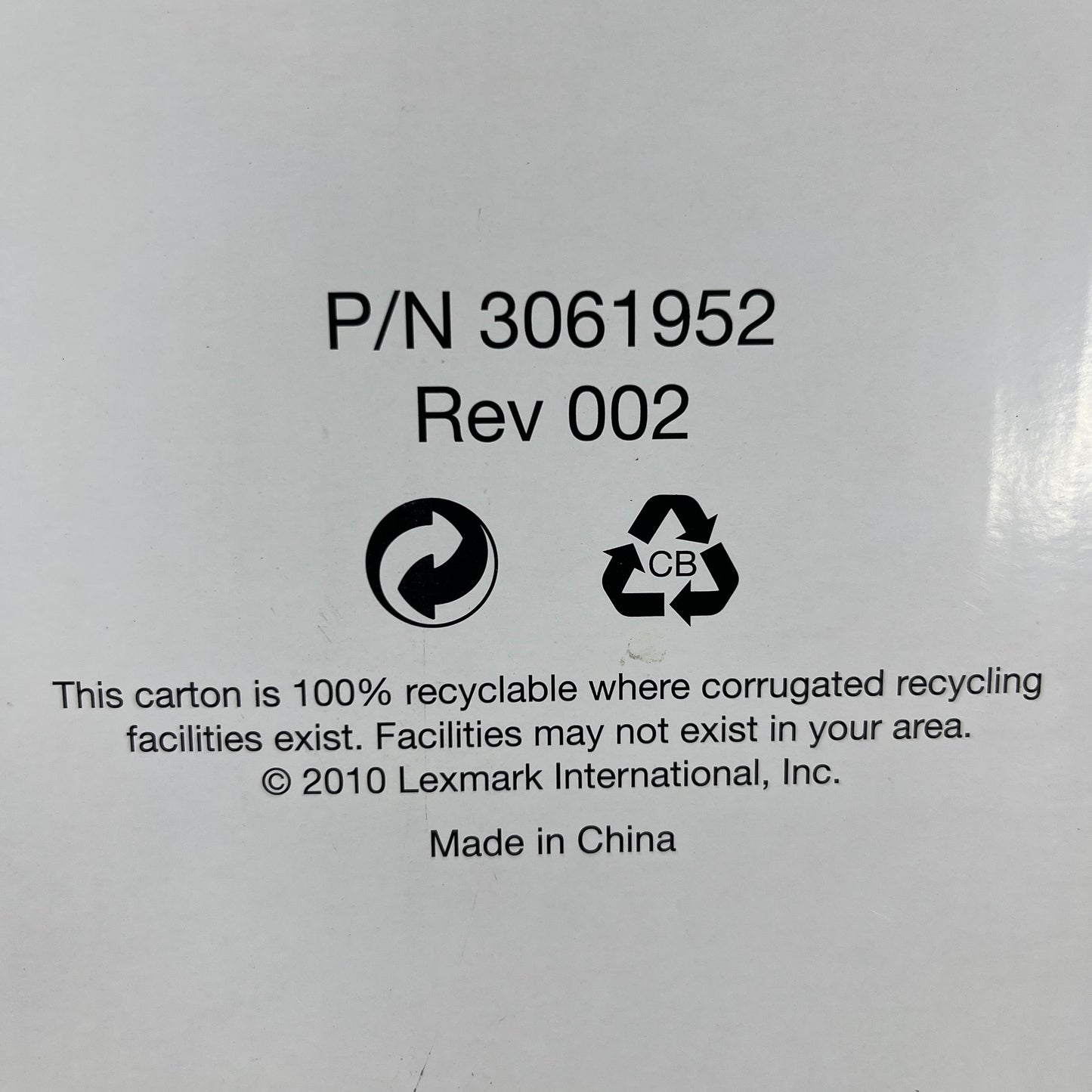New Lexmark C950X73G CT350879 Black Photoconductor Kit