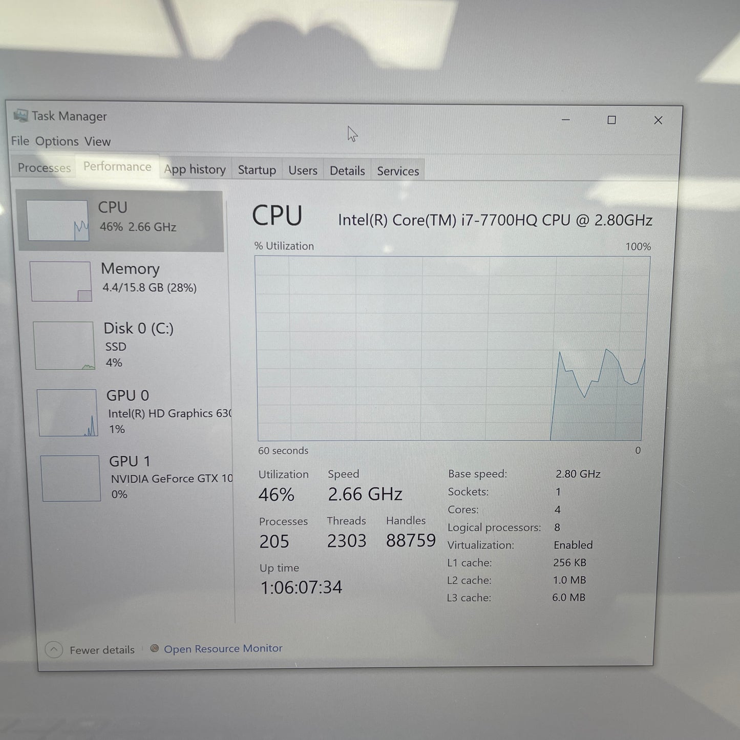 Dell XPS 9560 15.6" i7-7700HQ 2.8GHz 16GB RAM 1TB SSD GeForce GTX 1050