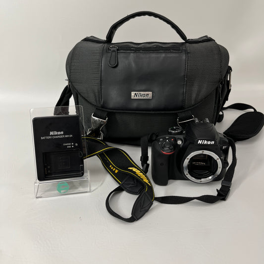 Nikon D3400 24.2MP Digital SLR DSLR Camera Body