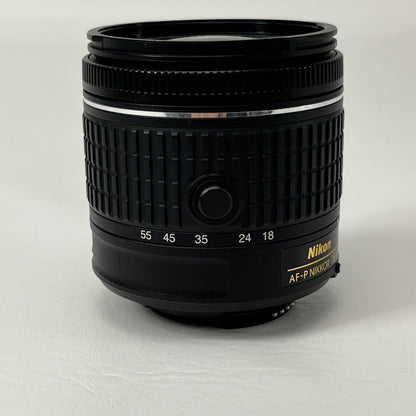 Nikon DX VR AF-P Nikkor 18-55mm f/1:3.5-5.6 G Standard Zoom Lens