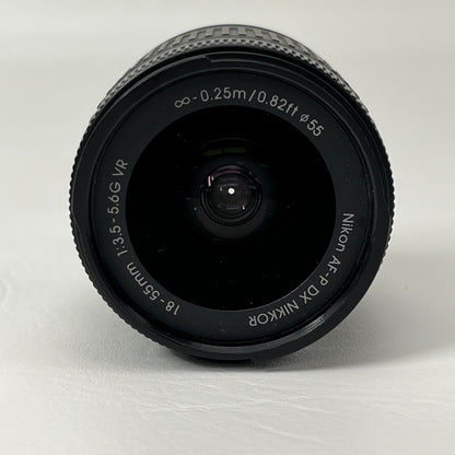 Nikon DX VR AF-P Nikkor 18-55mm f/1:3.5-5.6 G Standard Zoom Lens