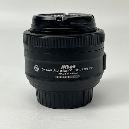 Nikon DX AF-S Nikkor 35mm f/1:1.8 G Prime Lens