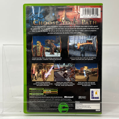 Star Wars Knights of the Old Republic (Microsoft Xbox, 2003)