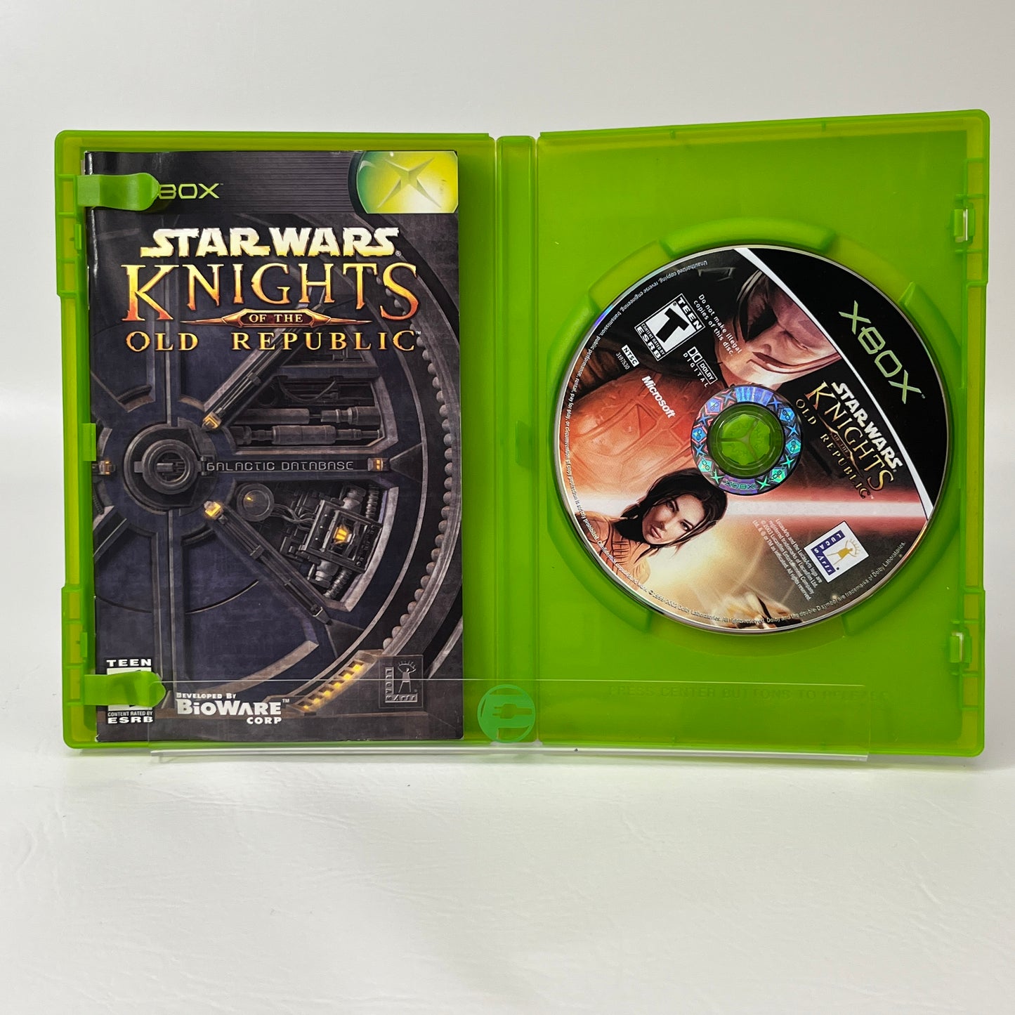 Star Wars Knights of the Old Republic (Microsoft Xbox, 2003)