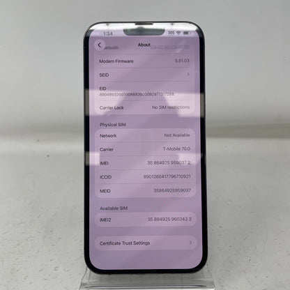 Factory Unlocked Apple iPhone 13 Pro Max 256GB Graphite MLEJ3LL/A